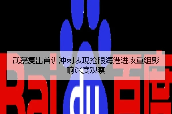 武磊复出首训冲刺表现抢眼海港进攻重组影响深度观察